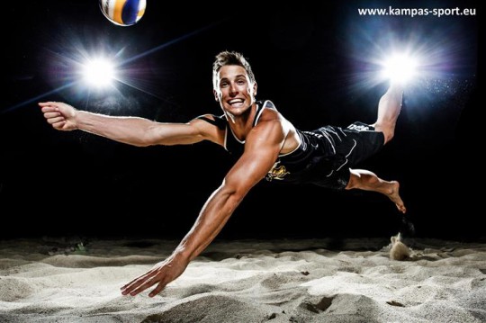 Michal Kadziola - Night Session - FIVB Beach Volleyball World Championschips 2013